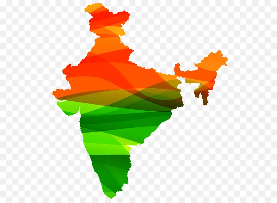 India，Vektor Peta PNG