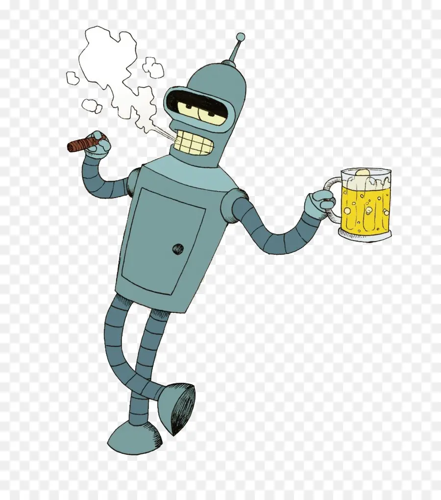 Robot，Cerutu PNG