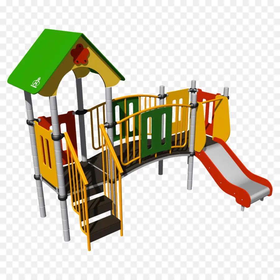 Taman Bermain Berwarna Warni，Slide PNG