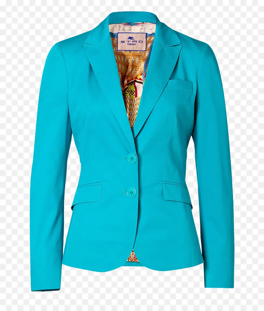 Blazer Biru，Jaket PNG