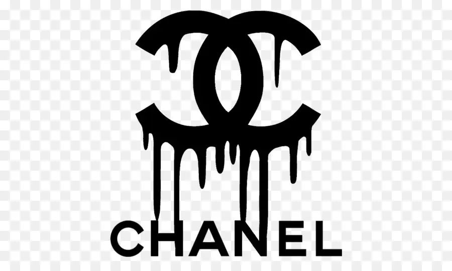 Logo Chanel Yang Menetes，Mode PNG