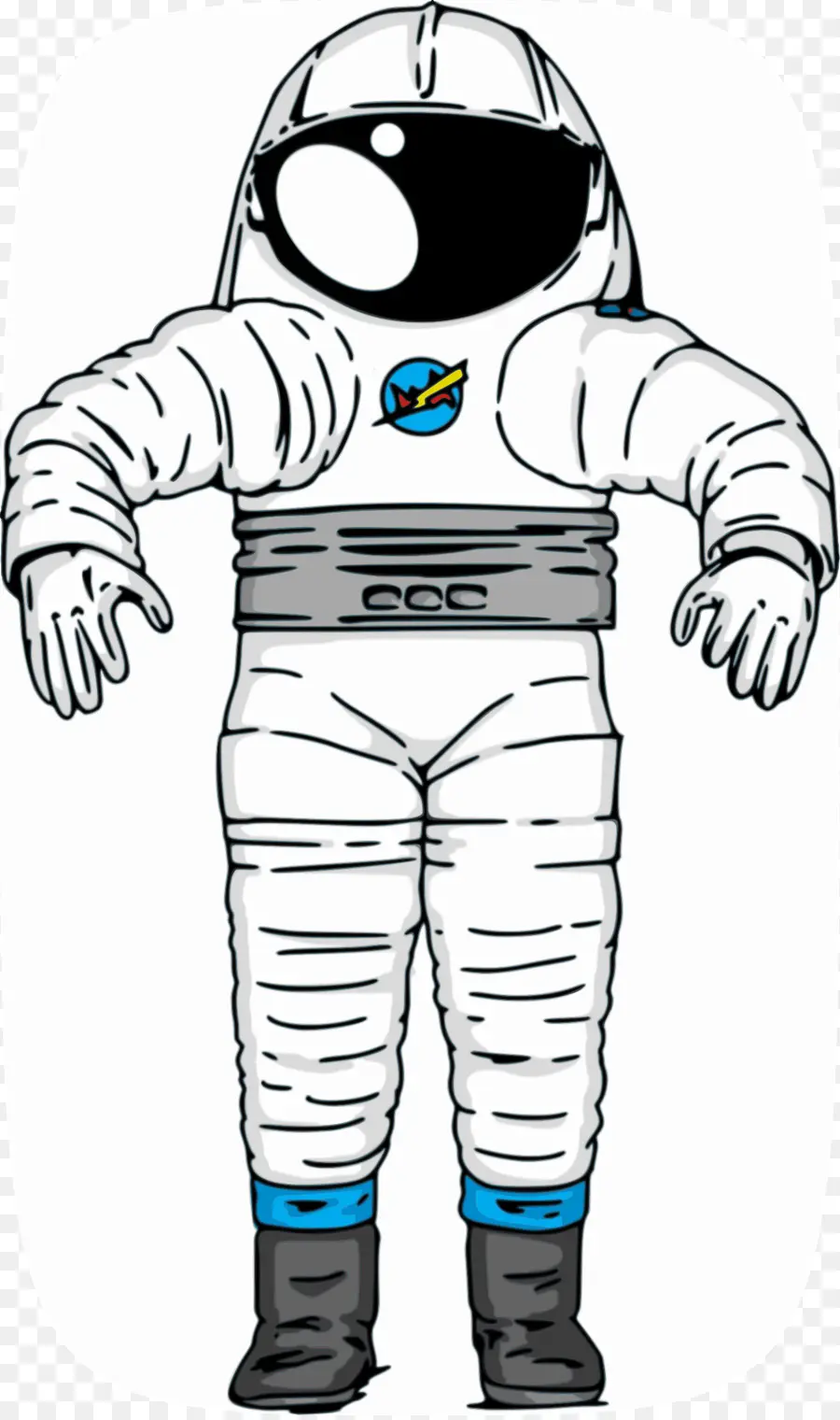 Baju Ruang Angkasa，Astronot PNG