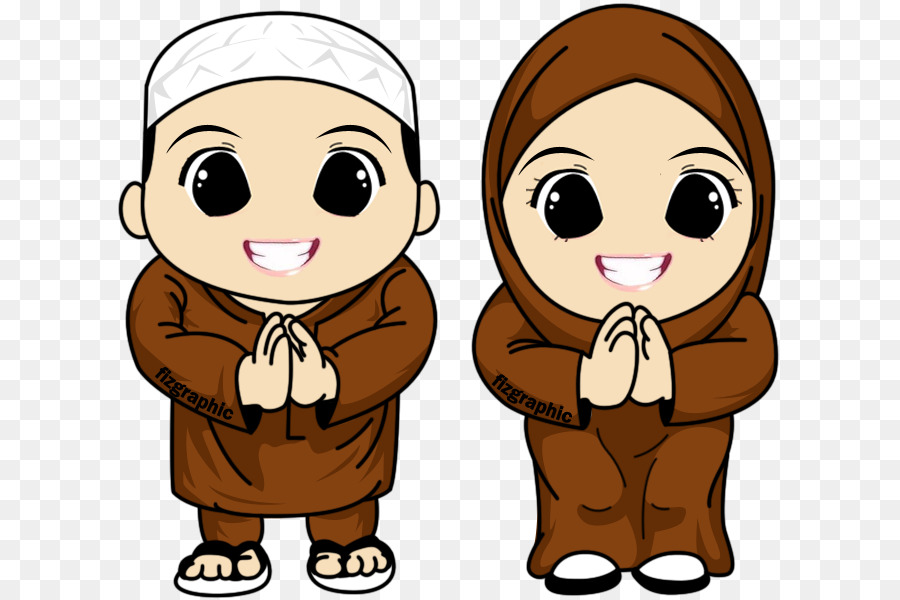 Muslim, Islam, Kartun gambar png