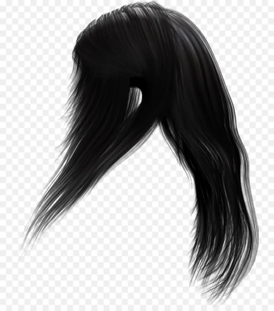 Rambut，Hitam PNG