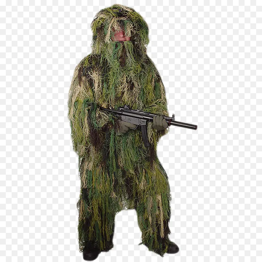 Setelan Ghillie，Kamuflase PNG