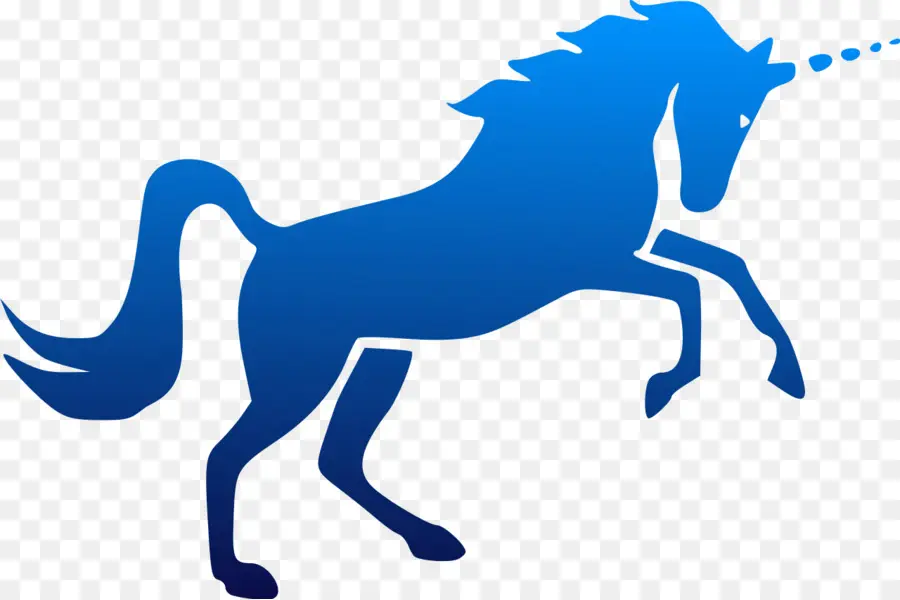 Unicorn Biru，Mitos PNG