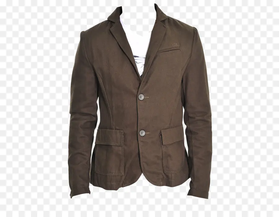 Blazer Coklat，Jaket PNG