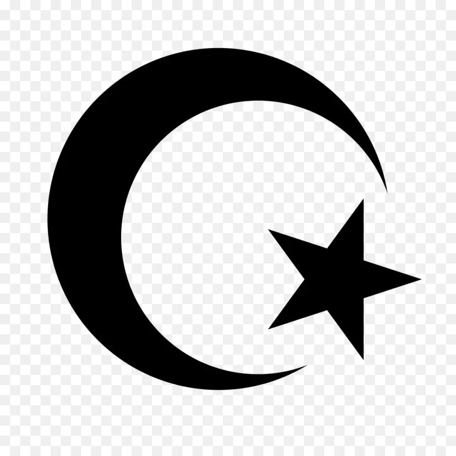 Bintang Dan Bulan Sabit，Simbol Simbol Islam PNG