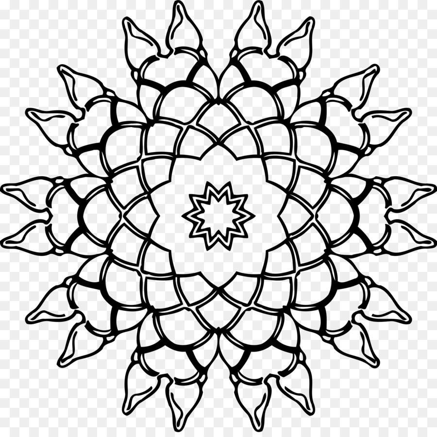 Mandala，Desain PNG