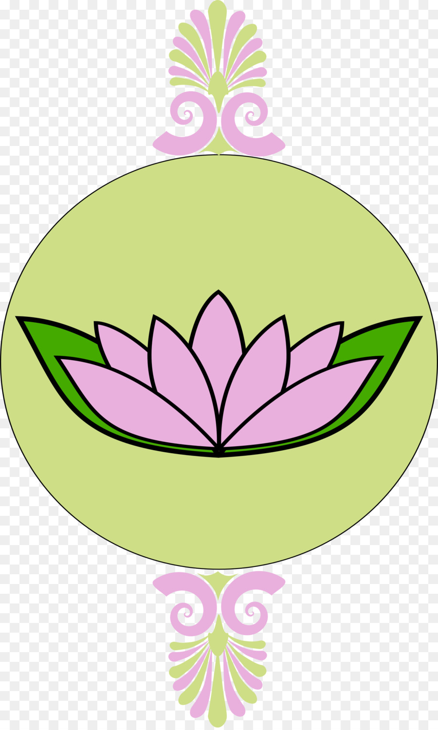 Nelumbo Nucifera，Bingkai Foto PNG