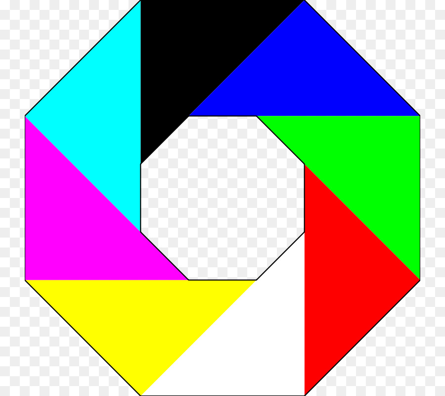 Segi Enam Berwarna Warni，Geometris PNG