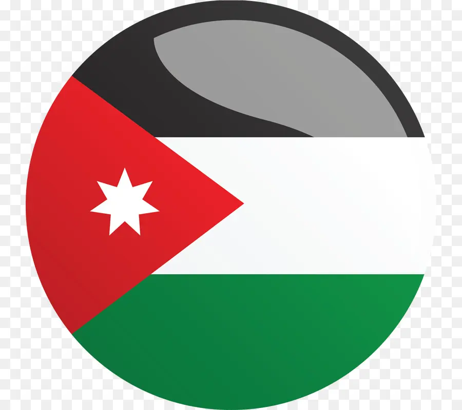 Yordania，Bendera Yordania PNG