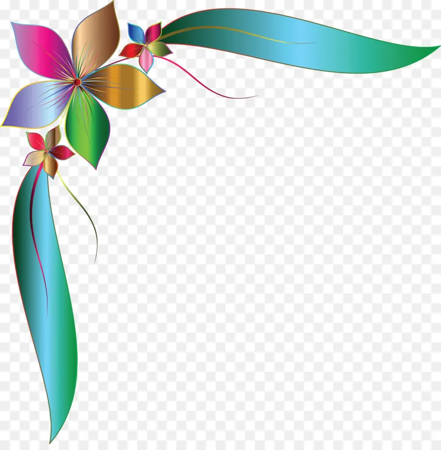 Ornamen，Bunga PNG