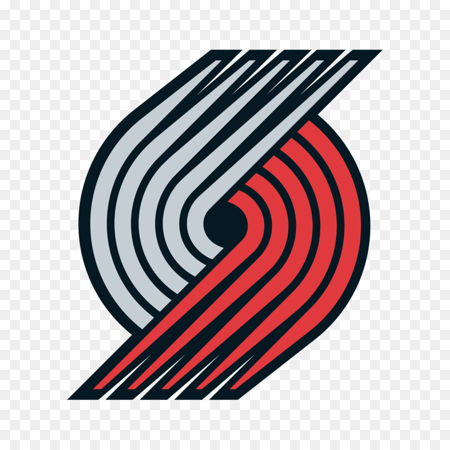 Logo Portland Trail Blazers，Bola Basket PNG