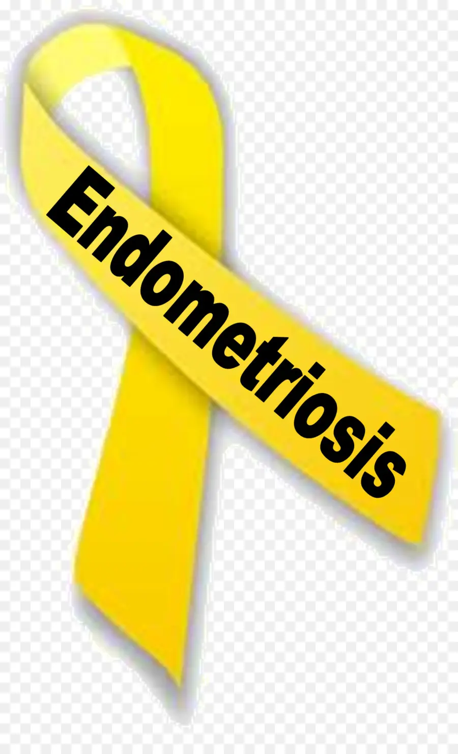 Pita Endometriosis Kuning，Pita PNG