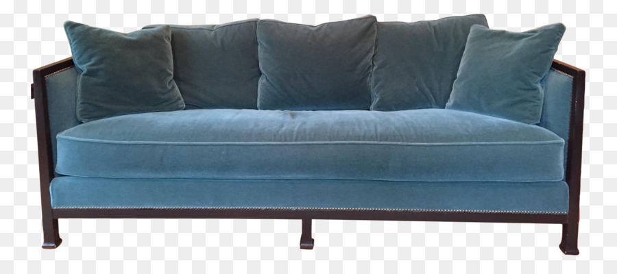 Sofa Biru，Sofa PNG