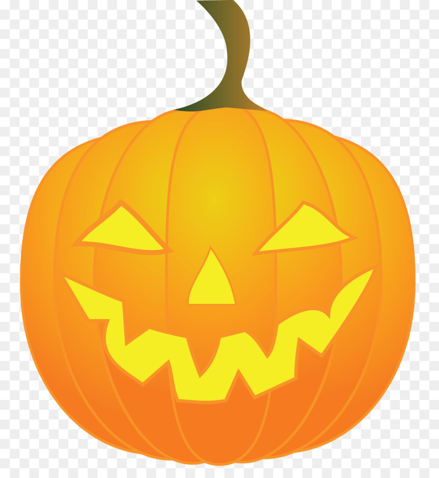 Jack O' Lantern，Labu Kuning PNG