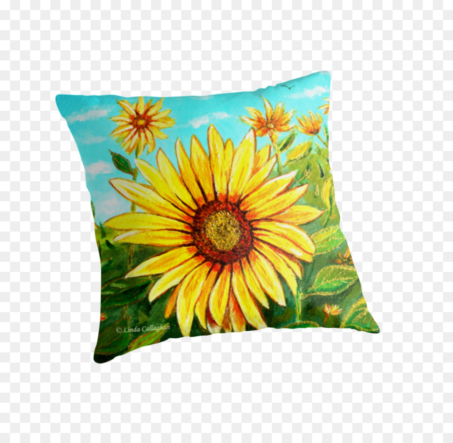 Bantal Bunga Matahari，Bunga Matahari PNG