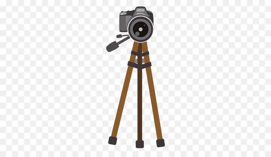 Kamera Di Tripod，Kaki Tiga PNG