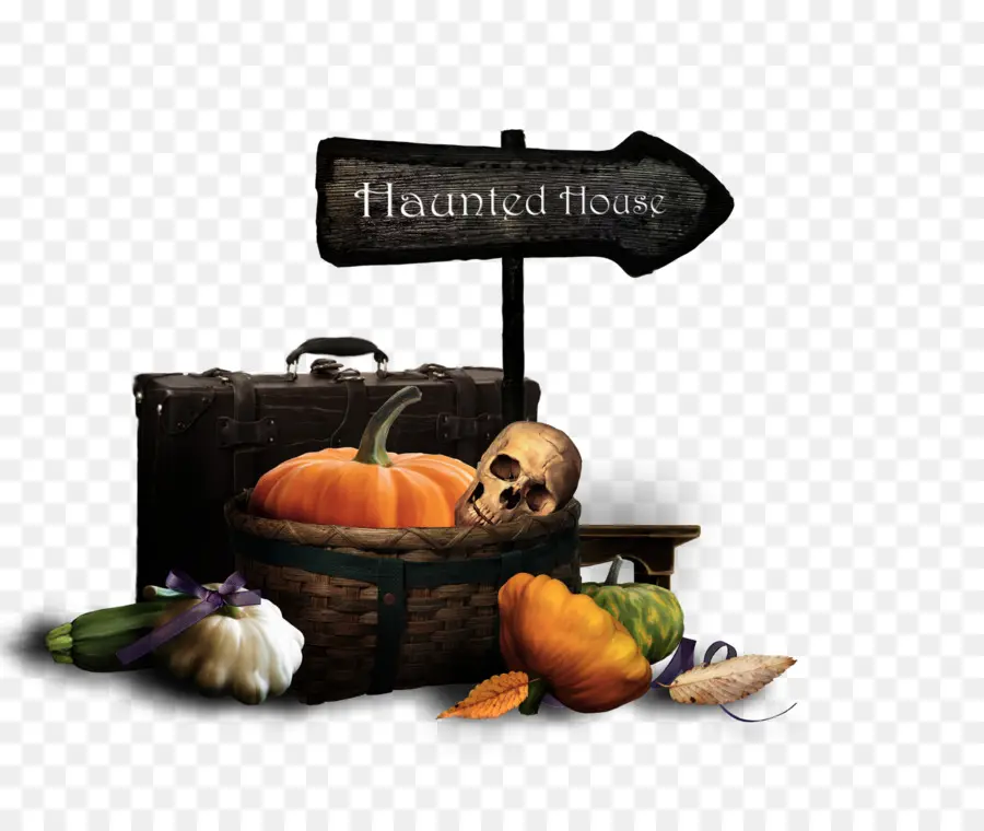 Halloween，Rumah Berhantu PNG