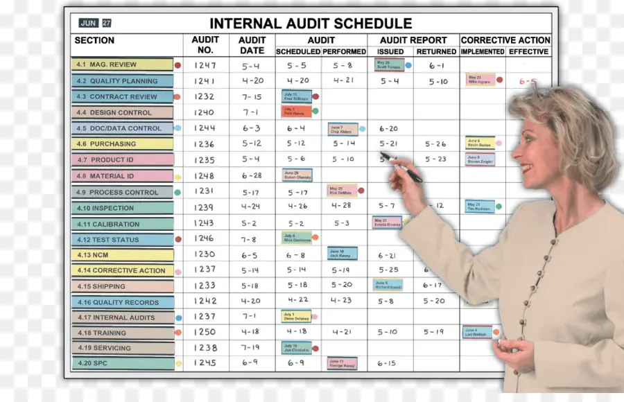 Jadwal Audit，Audit PNG