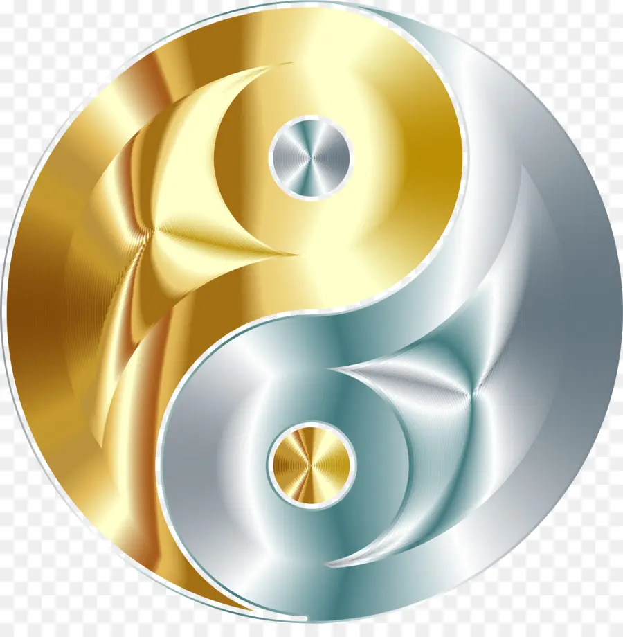 Yin Dan Yang，Emas PNG