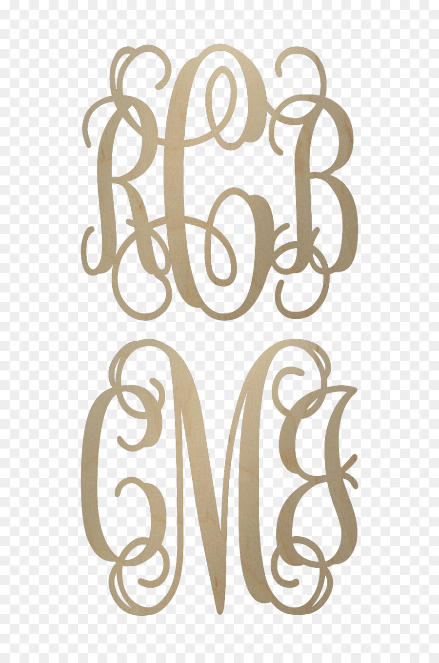 Monogram，Inisial PNG