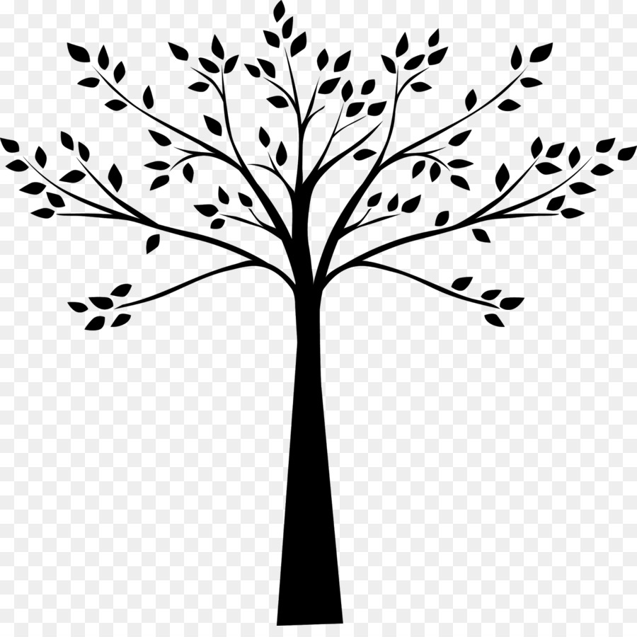 Gambar Pohon Hitam Putih Gambar Bagian Tumbuhan