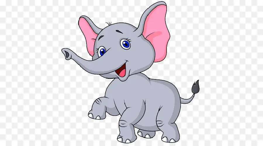 Gajah，Kartun PNG