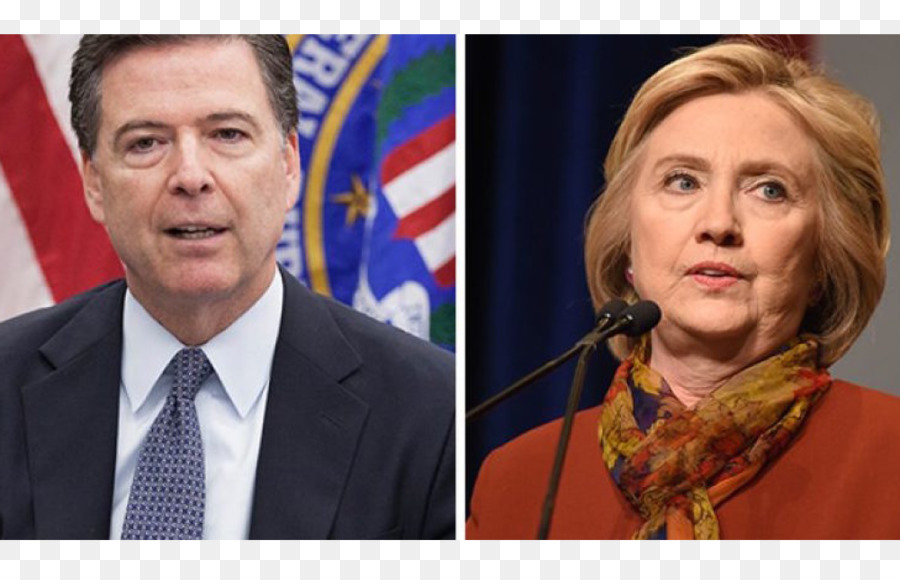 James Comey，Hillary Clinton PNG