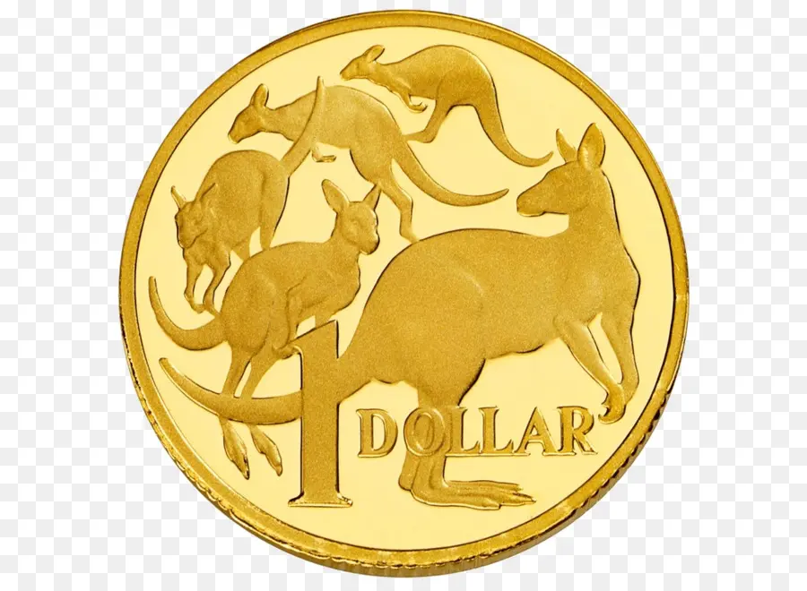 Dolar Australia，Koin PNG