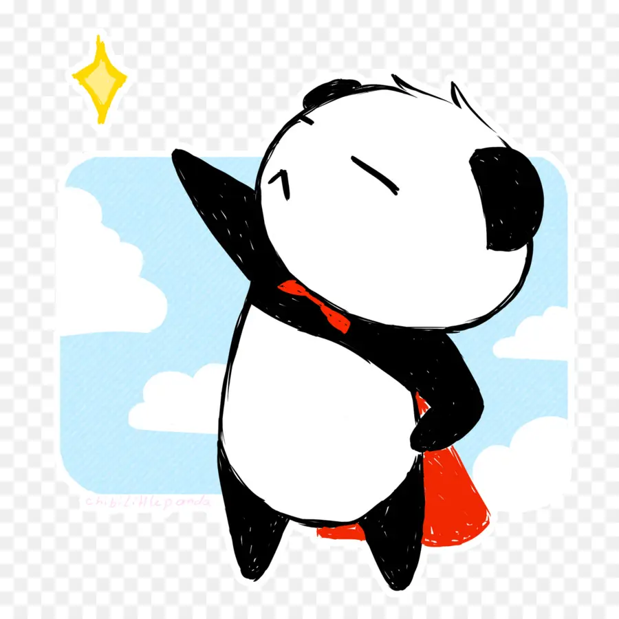 Panda，Super Hero PNG