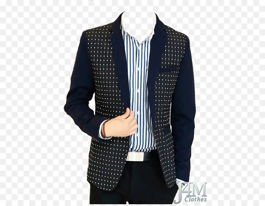 Blazer Polkadot，Jaket PNG