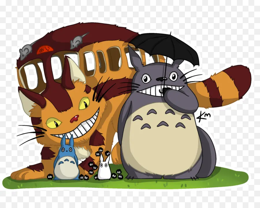 Totoro Dan Temannya，Anime PNG