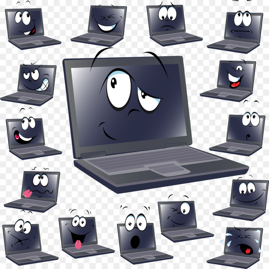 Laptop，Kartun PNG