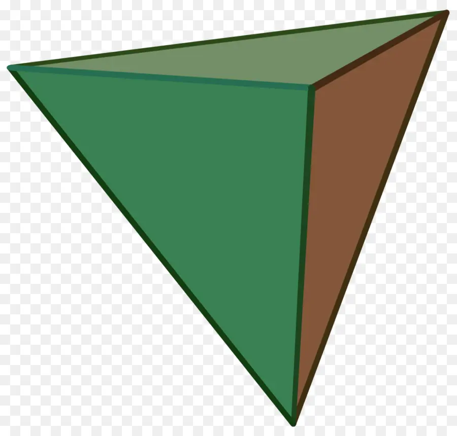 Tetrahedron，Platonis Padat PNG