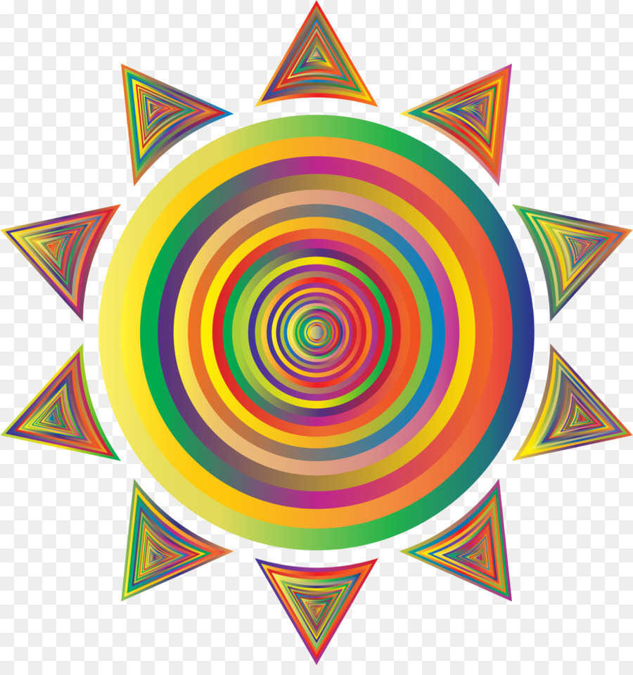 Spiral Berwarna Warni，Spiral PNG