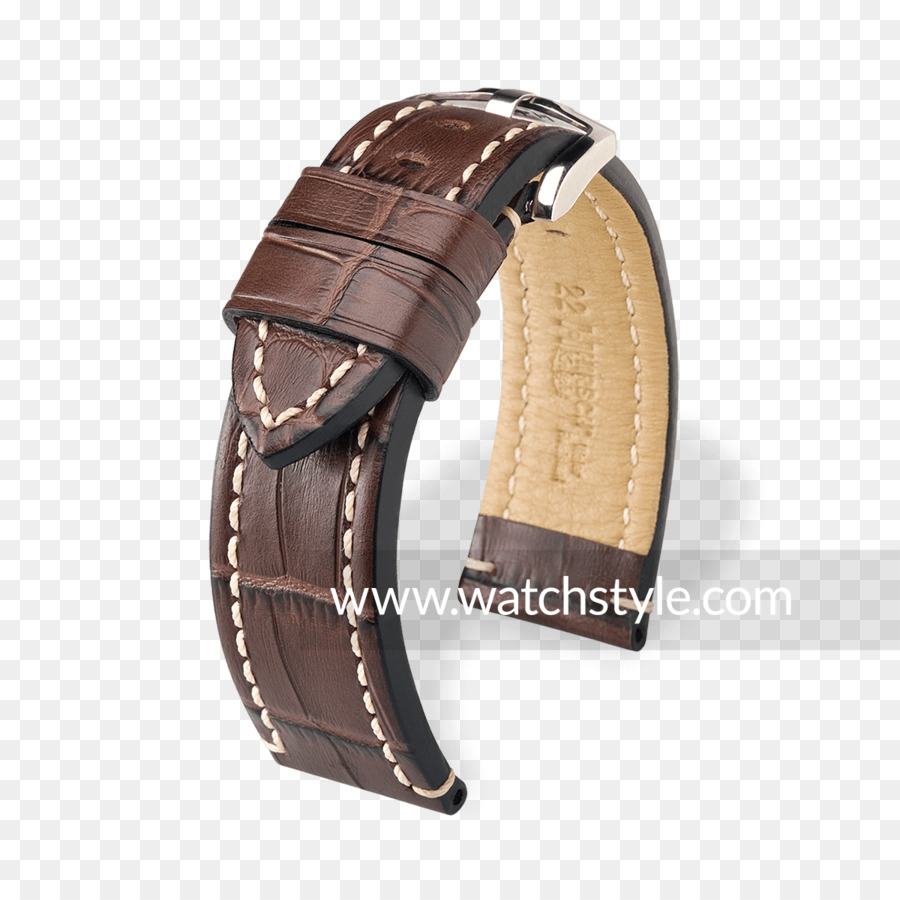 Tali Jam Kulit Coklat，Jam Tangan PNG