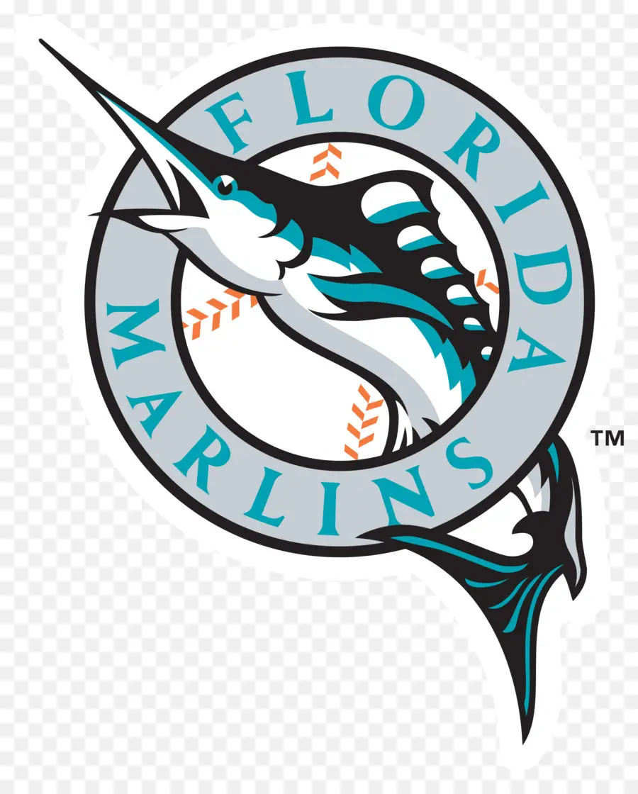 Logo Florida Marlins，Ikan PNG