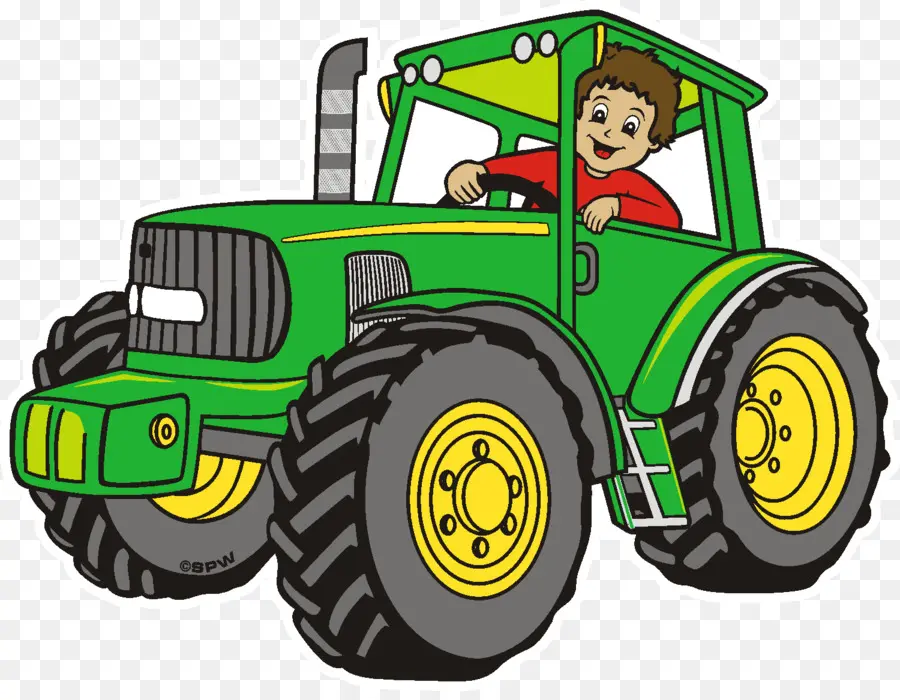 Traktor，John Deere PNG
