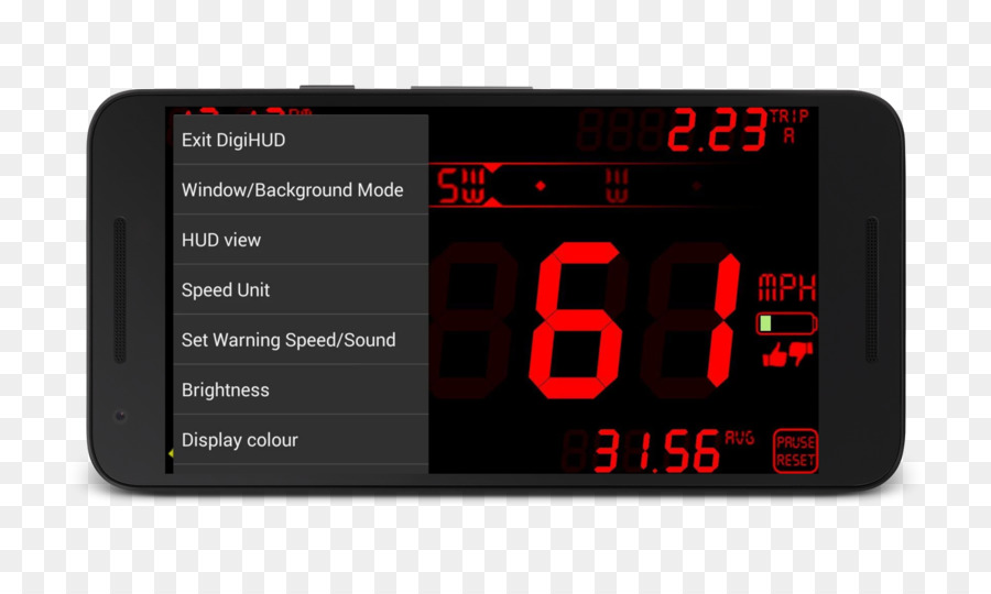 Speedometer Digital，Kecepatan PNG