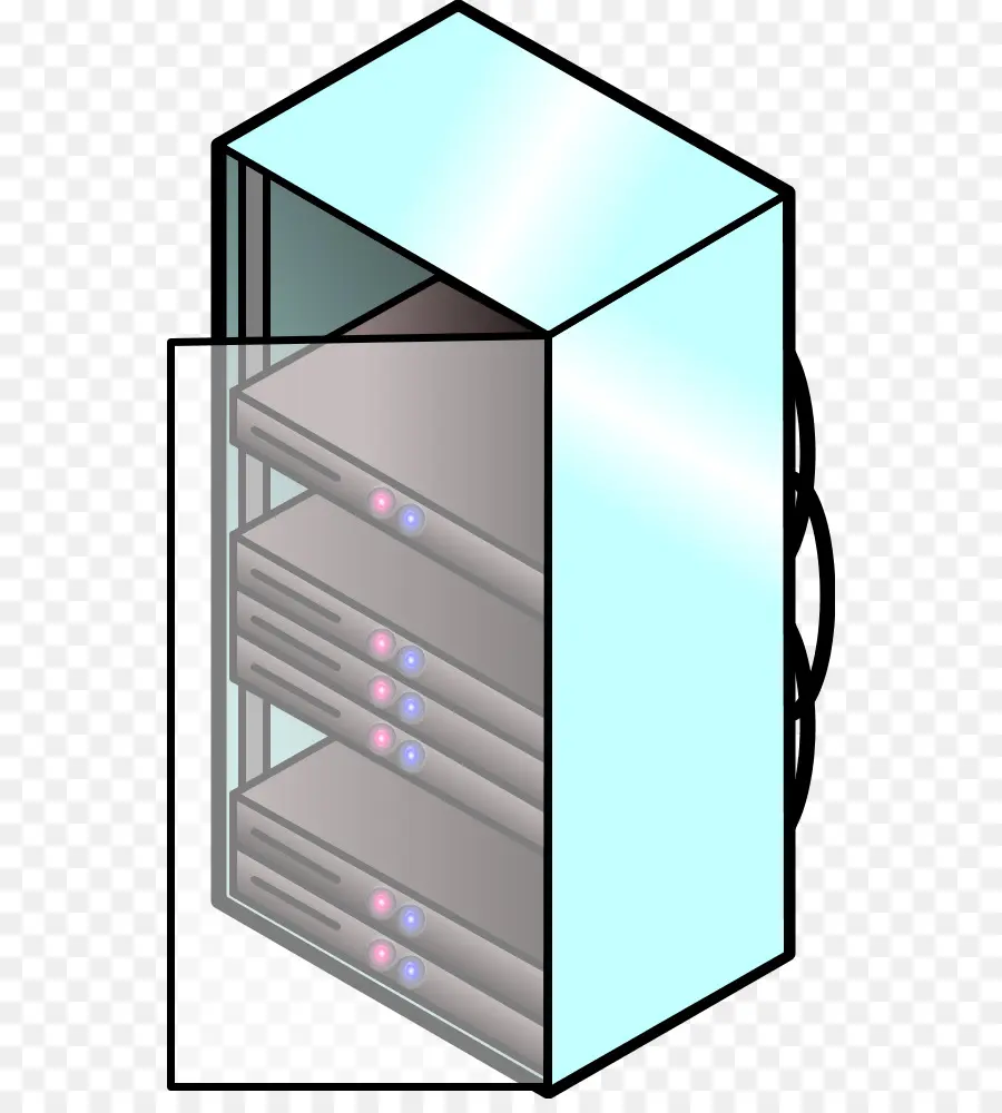 Komputer Server，Rak 19 Inch PNG