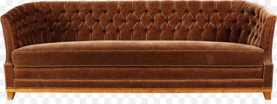 Sofa Coklat，Mebel PNG