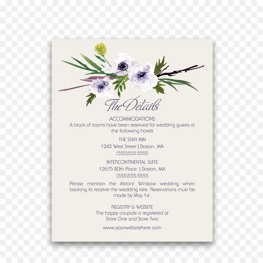 Undangan Pernikahan，Desain Bunga PNG