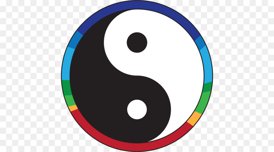 Simbol Yin Yang，Keseimbangan PNG