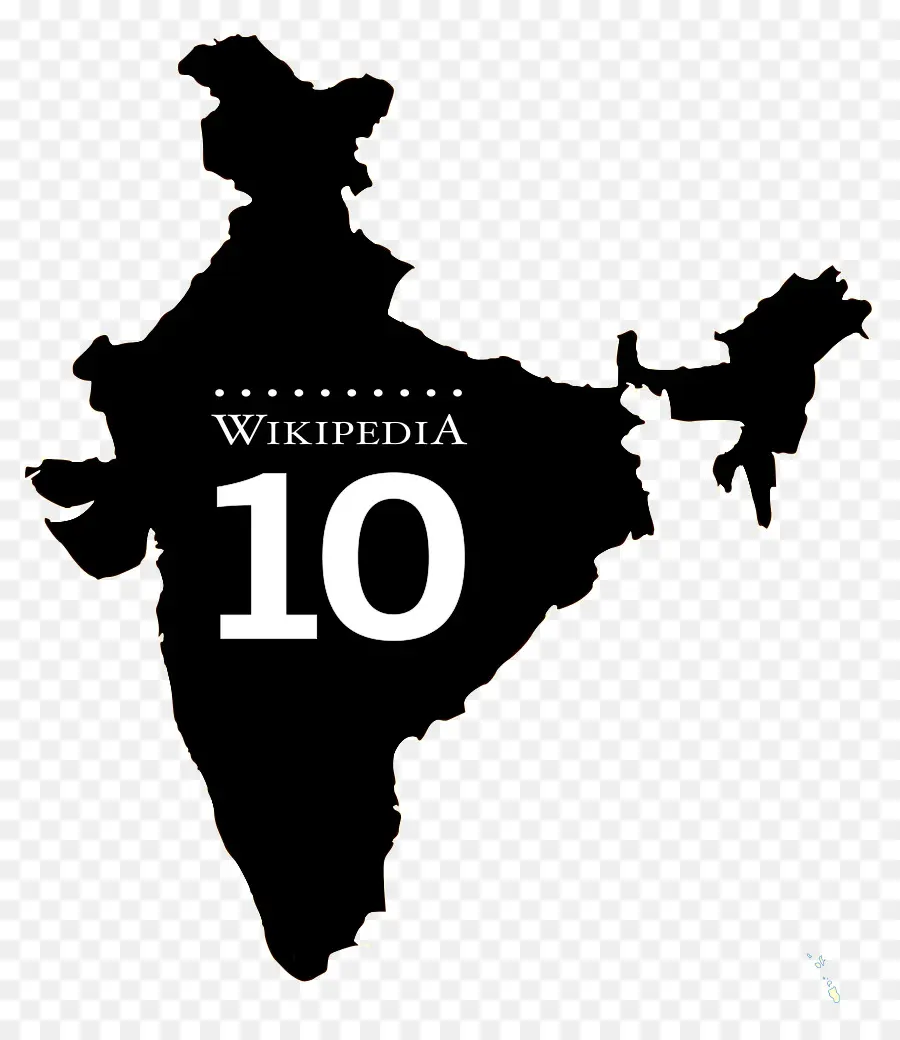 India，Vektor Peta PNG