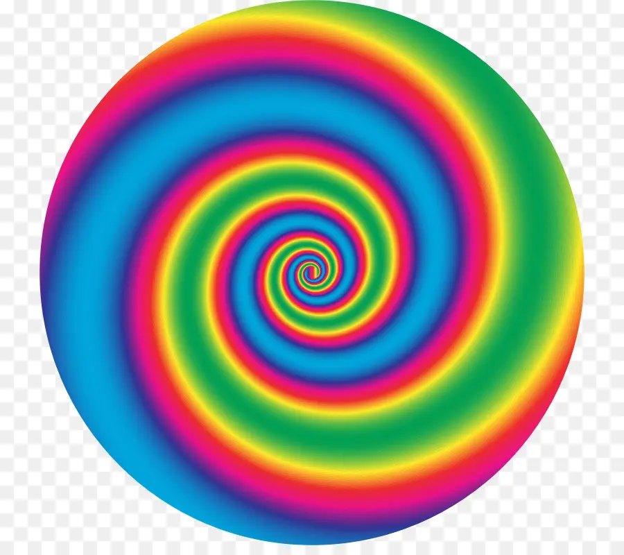 Spiral，Berwarna Warni PNG