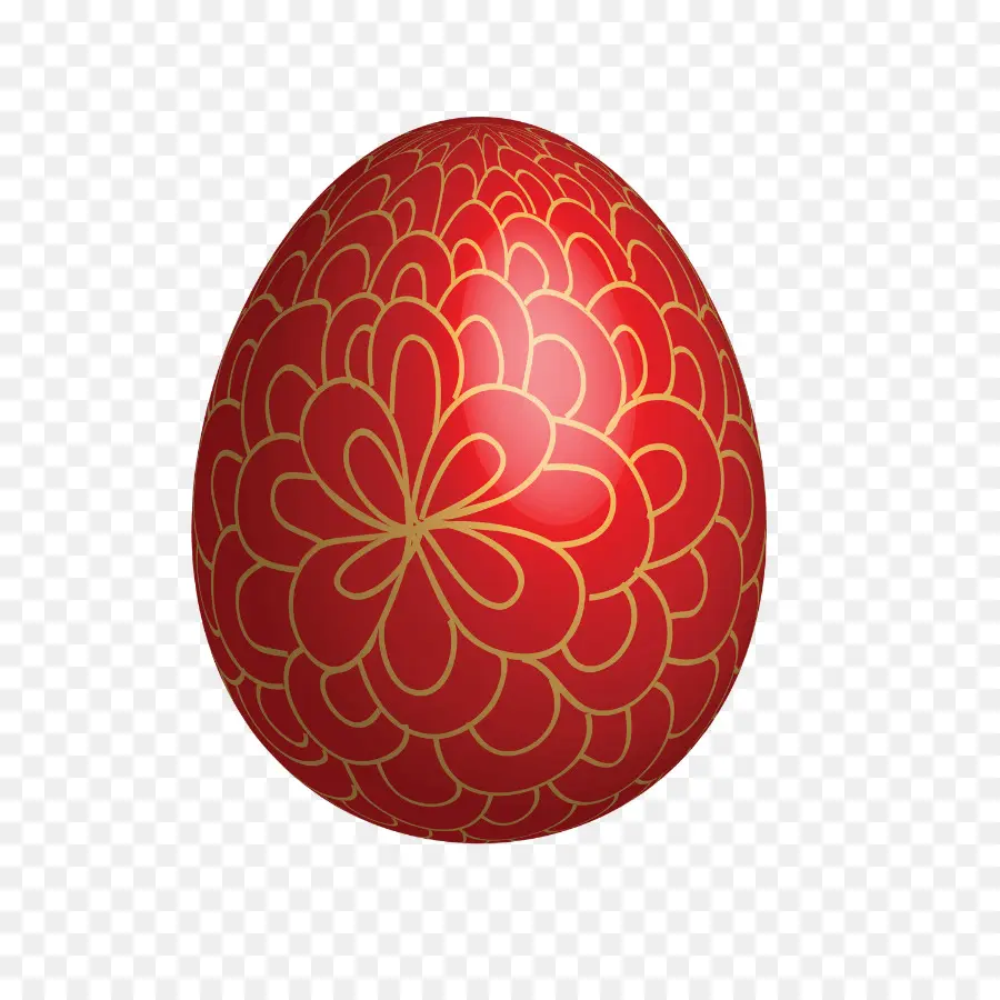 Merah Telur Paskah，Kelinci Paskah PNG