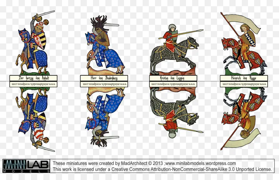 Codex Manesse，Ksatria PNG