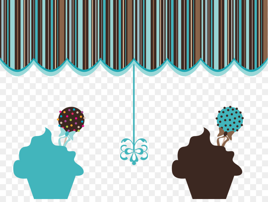 Cupcake，Biru PNG